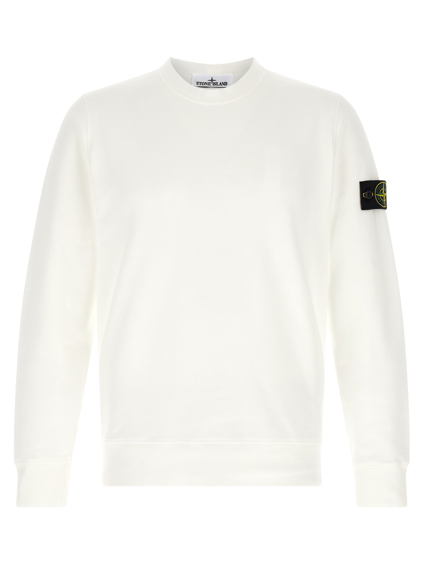 White Cotton Sweatshirt
