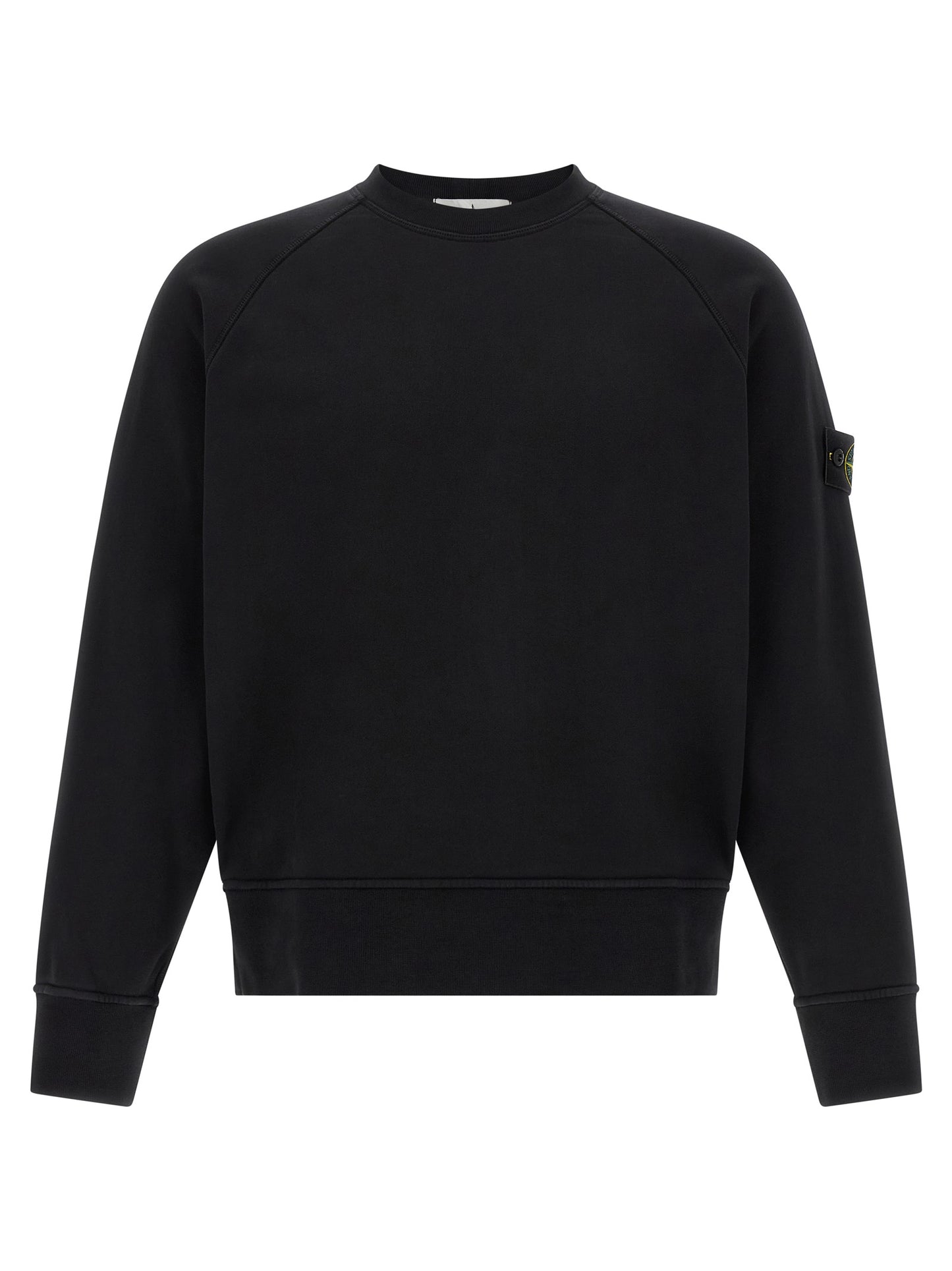 Black Cotton Sweatshirt