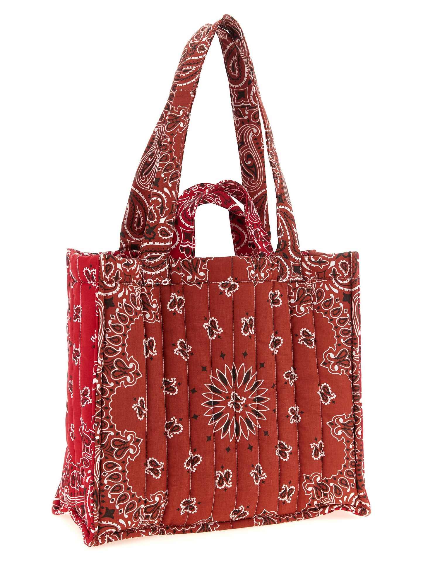 Red Cotton Tote Bag