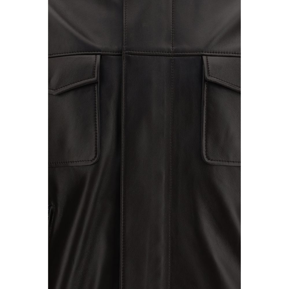 Brown Lamb Ovis Aries Bomber