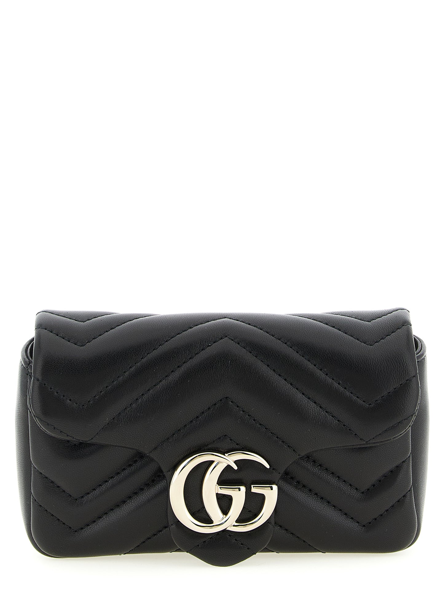 Black Lamb Leather Shoulder Bag