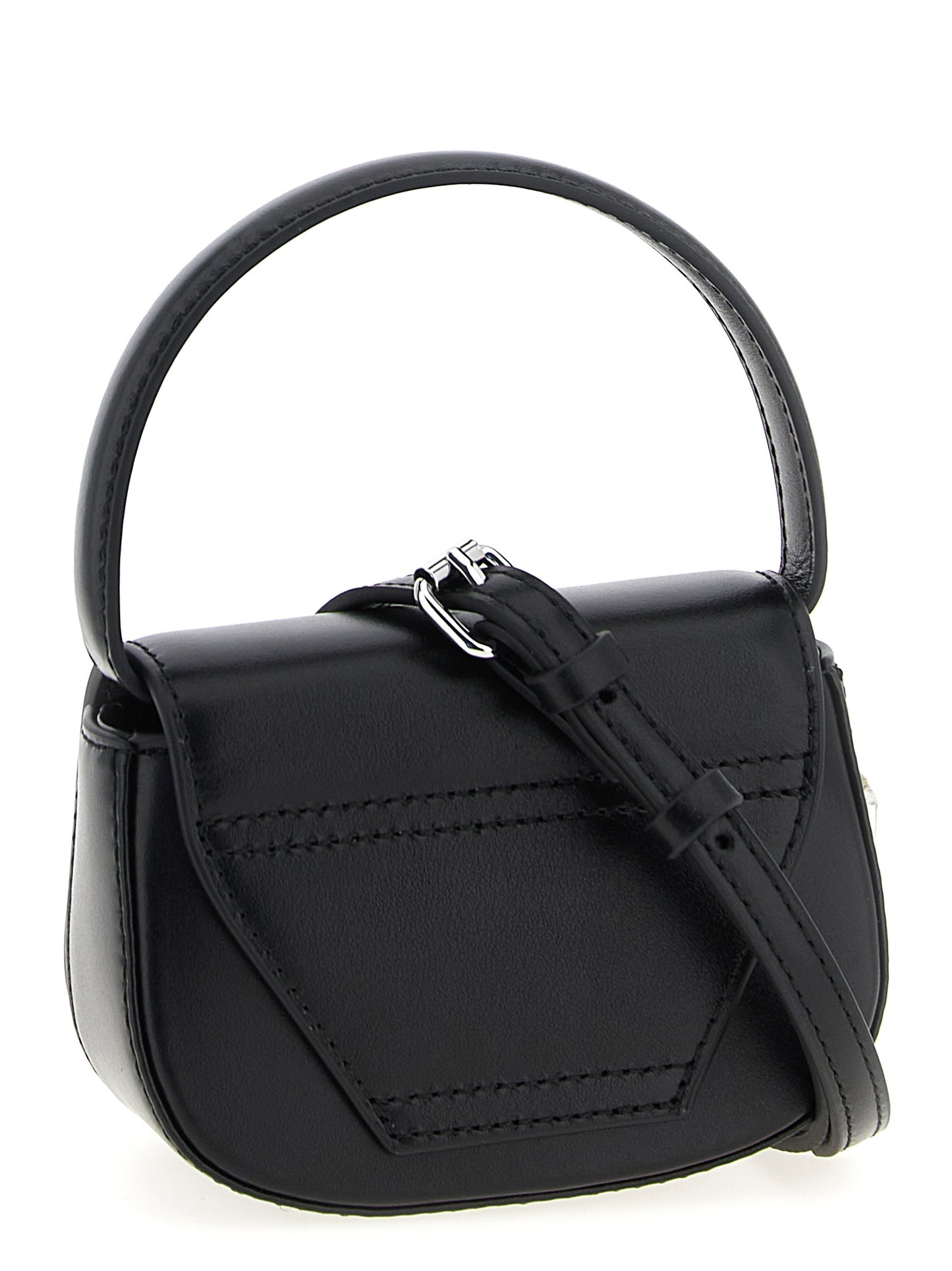 Black Cowhide Handbag