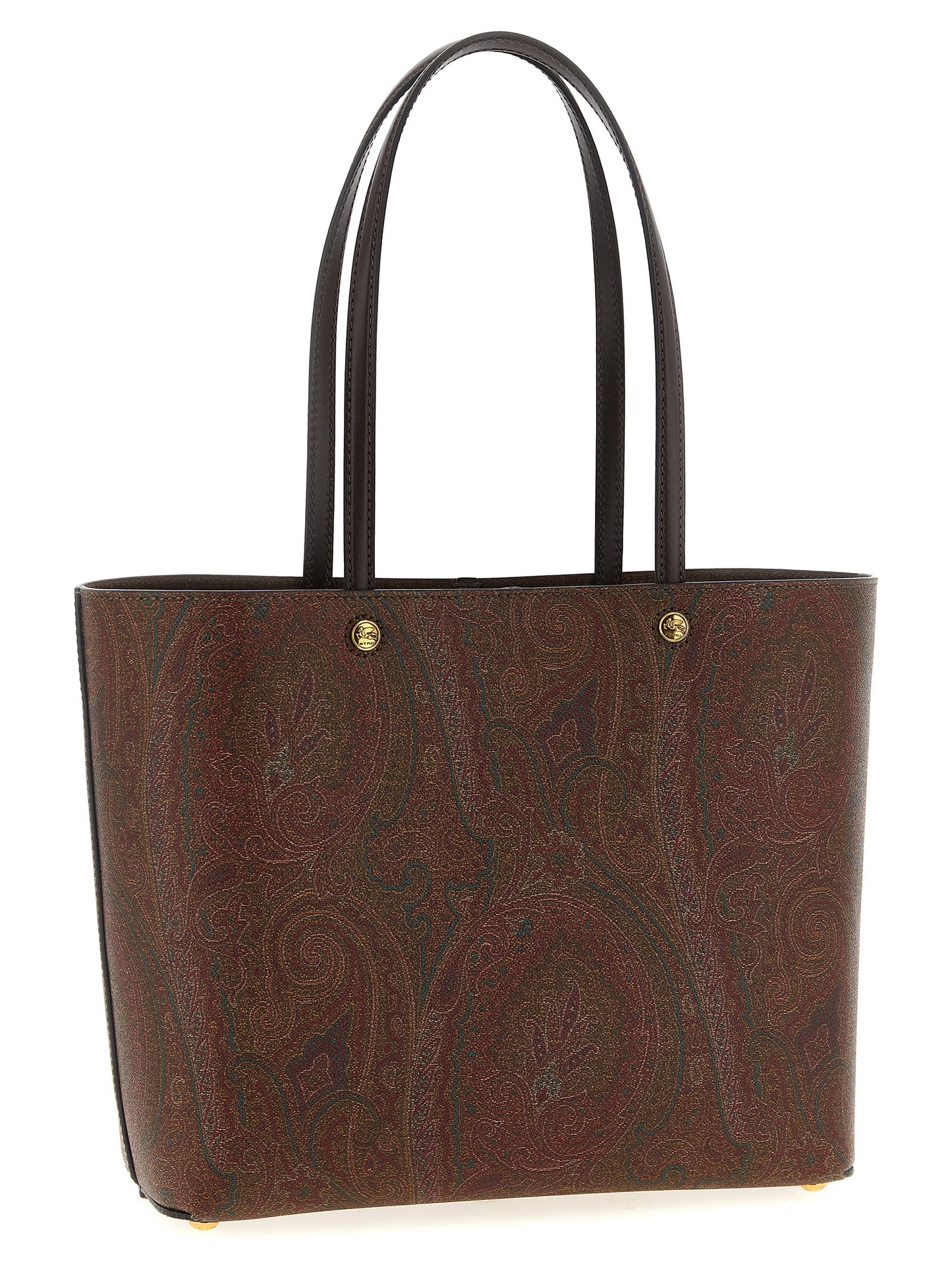 Brown Cotton Tote Bag