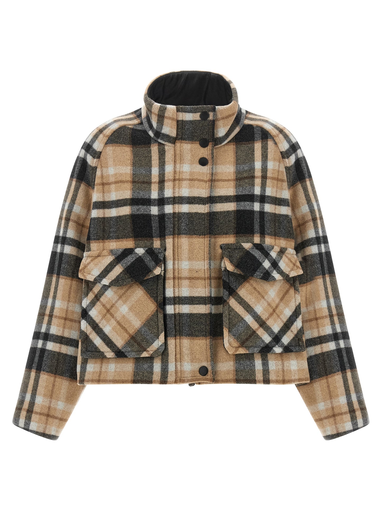 Multicolor Wool Coat