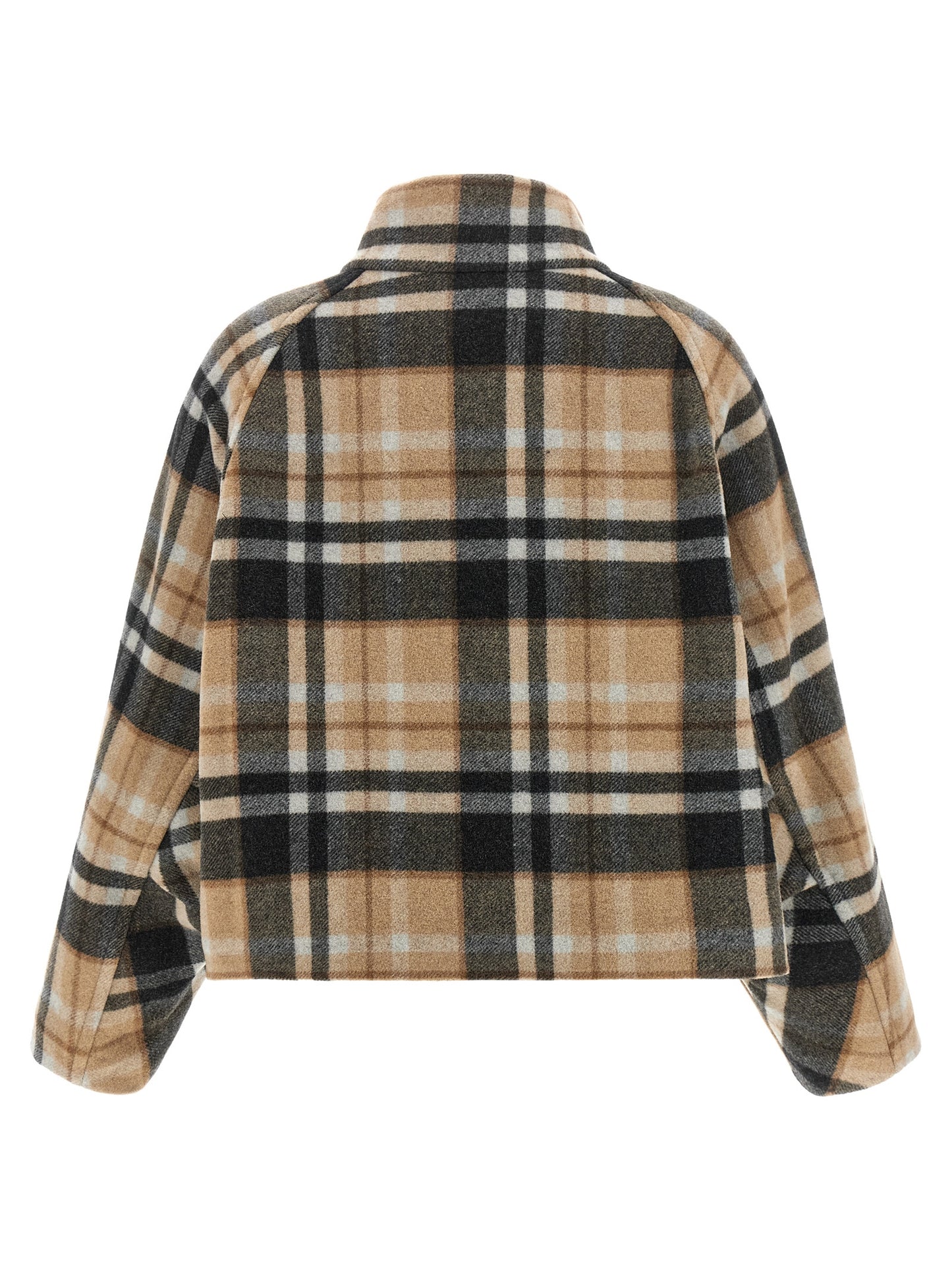 Multicolor Wool Coat