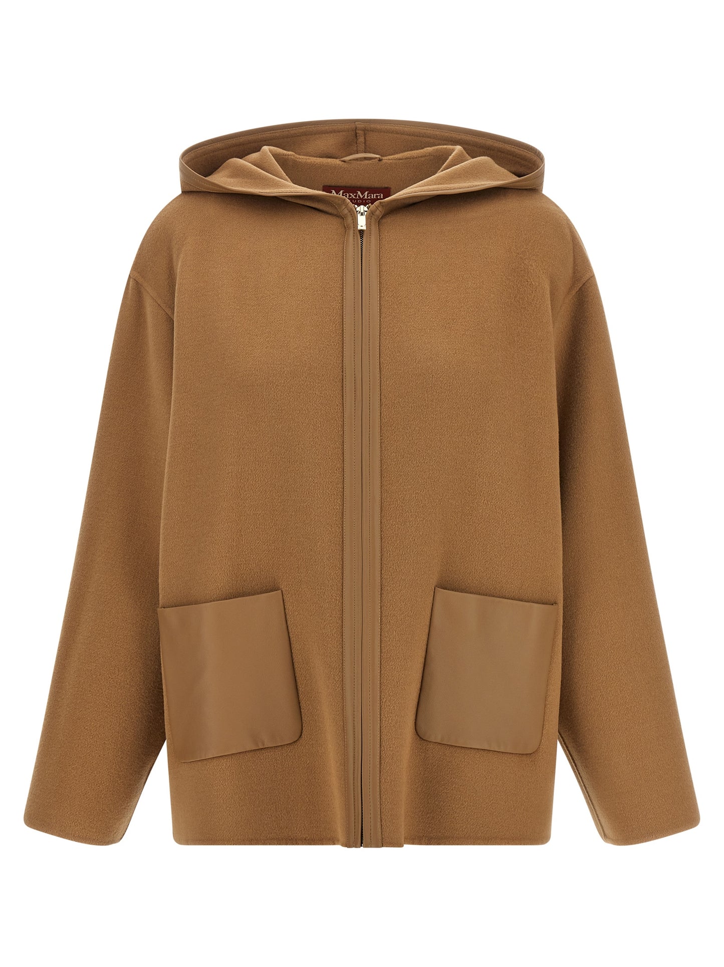 Beige Virgin Wool Coat