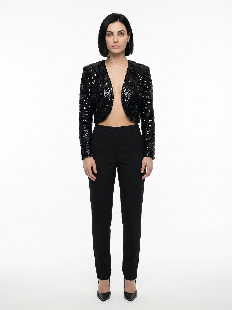 Black Polyester Jacket