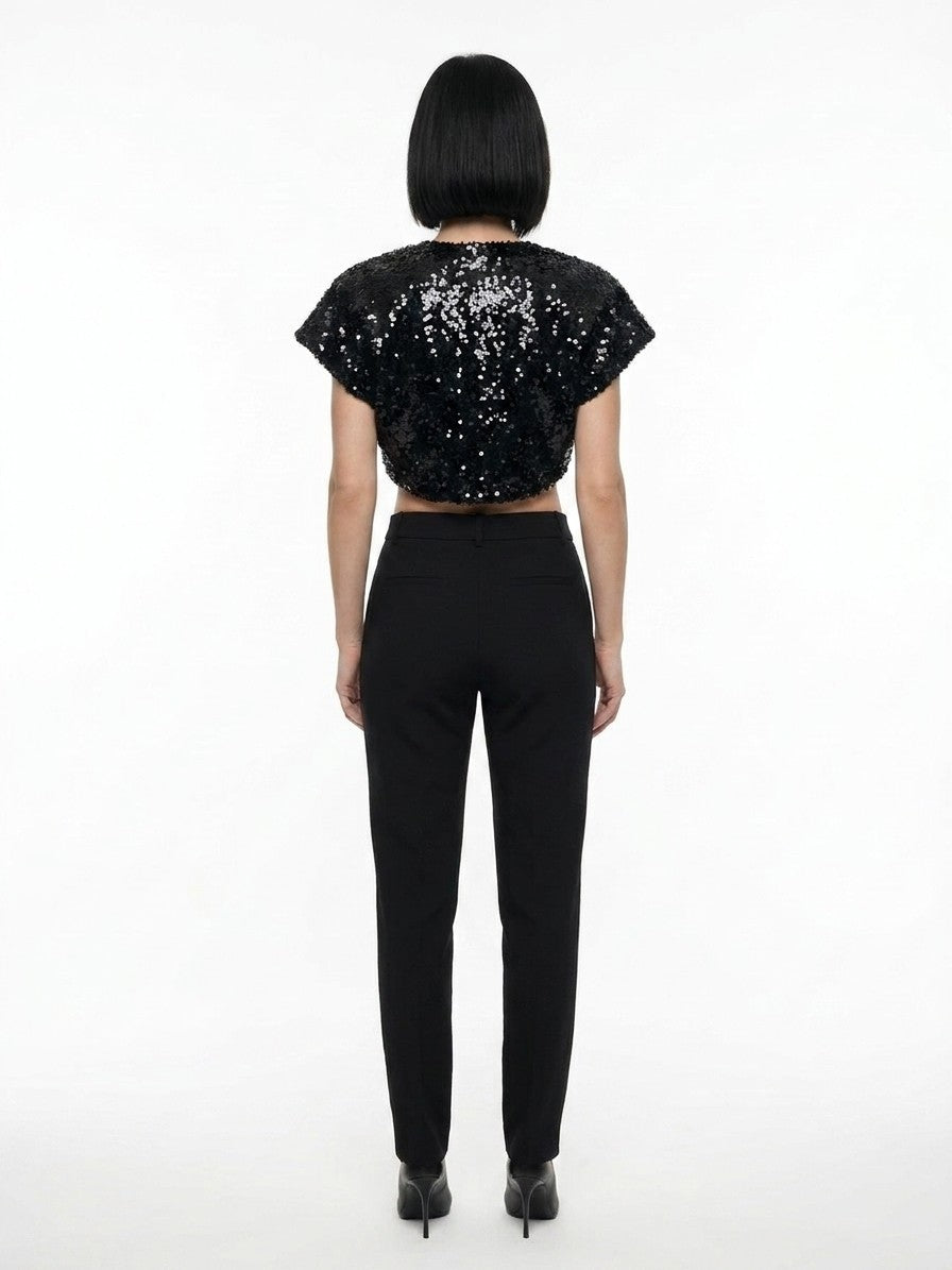 Black Polyester Jacket