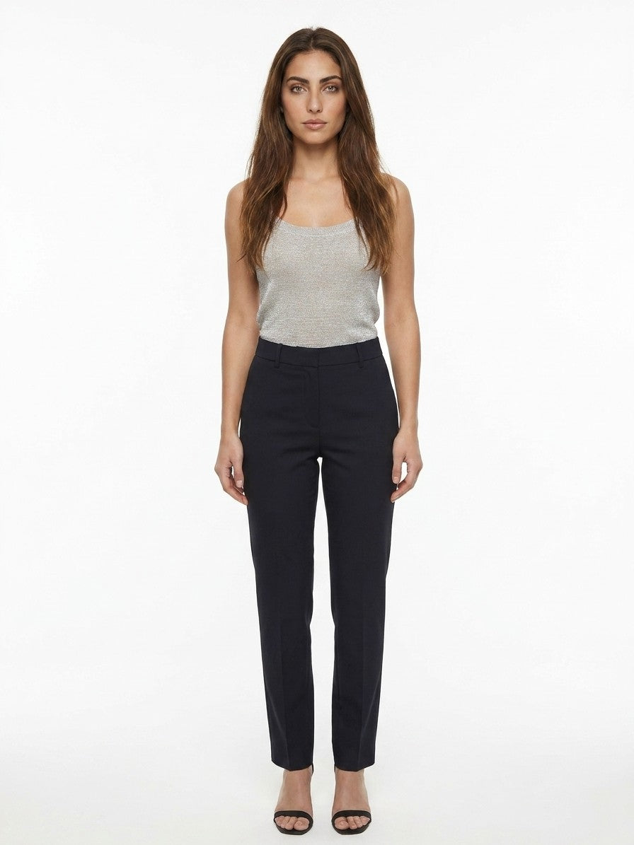 Gray Acetate Tank Tops