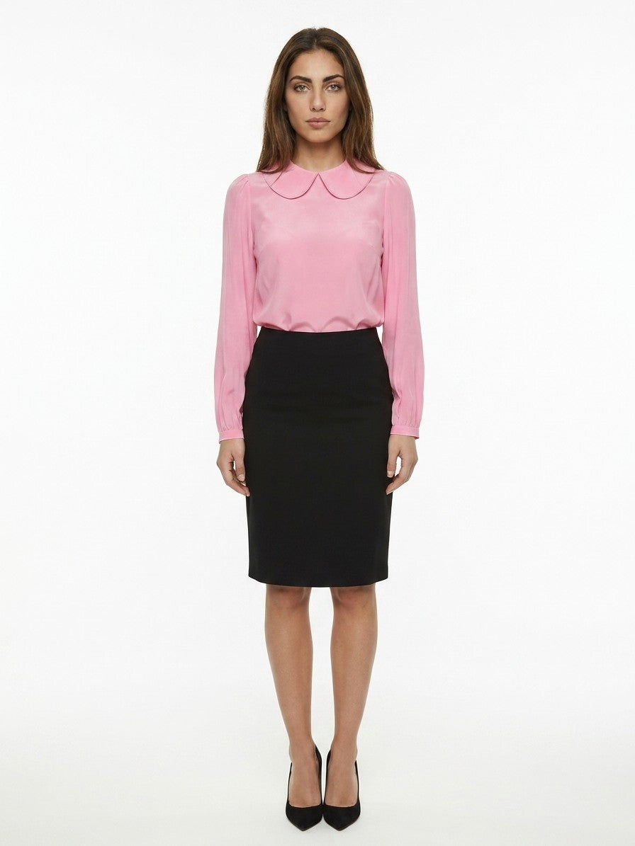 Pink Elastane T-Shirt