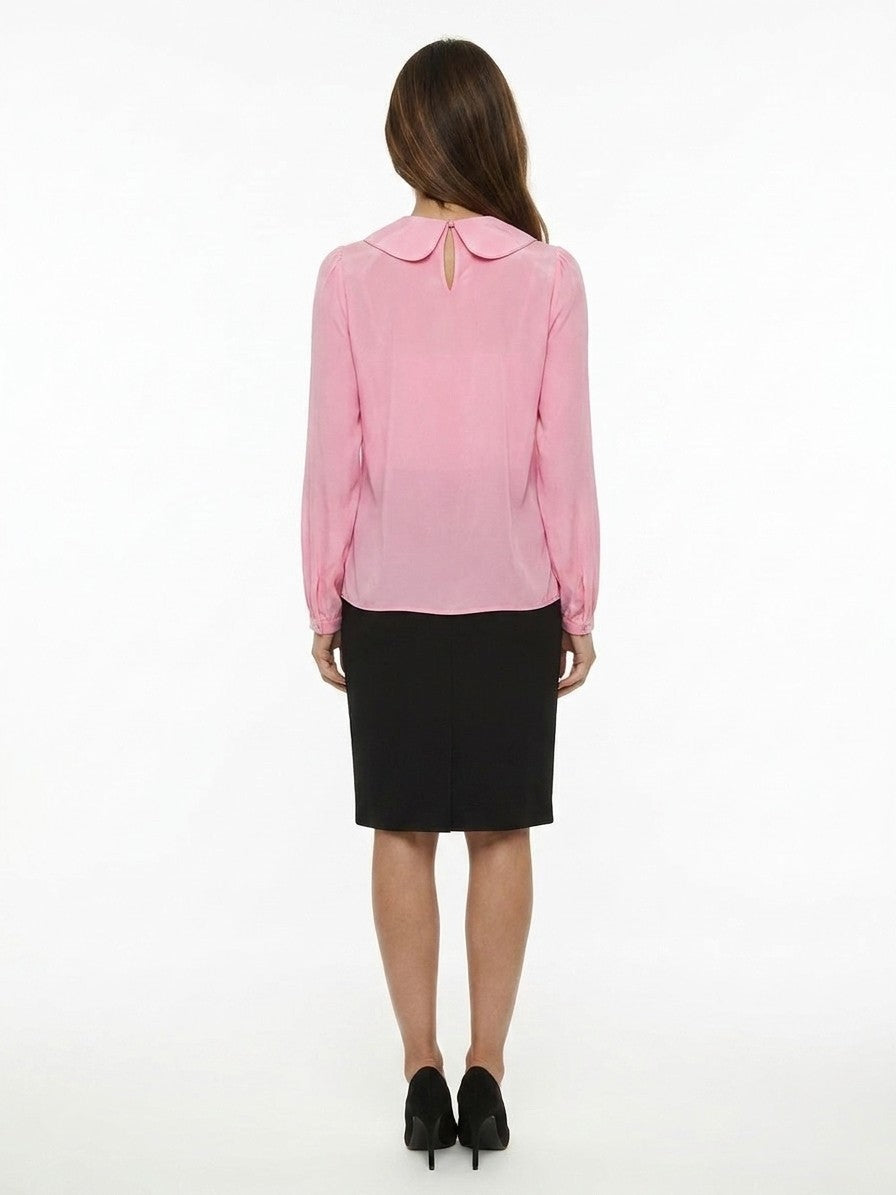 Pink Elastane T-Shirt