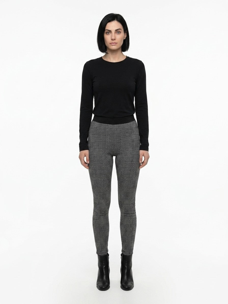Gray Polyamide Joggers (Workout Pants)