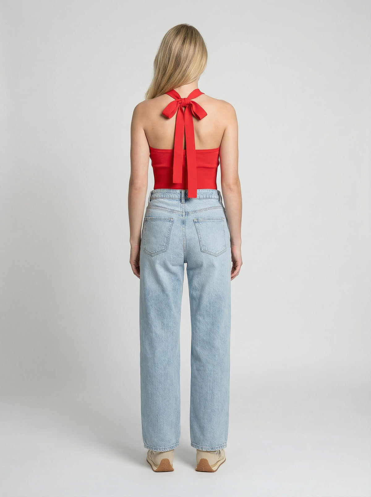 Red Cashmere Tank Tops