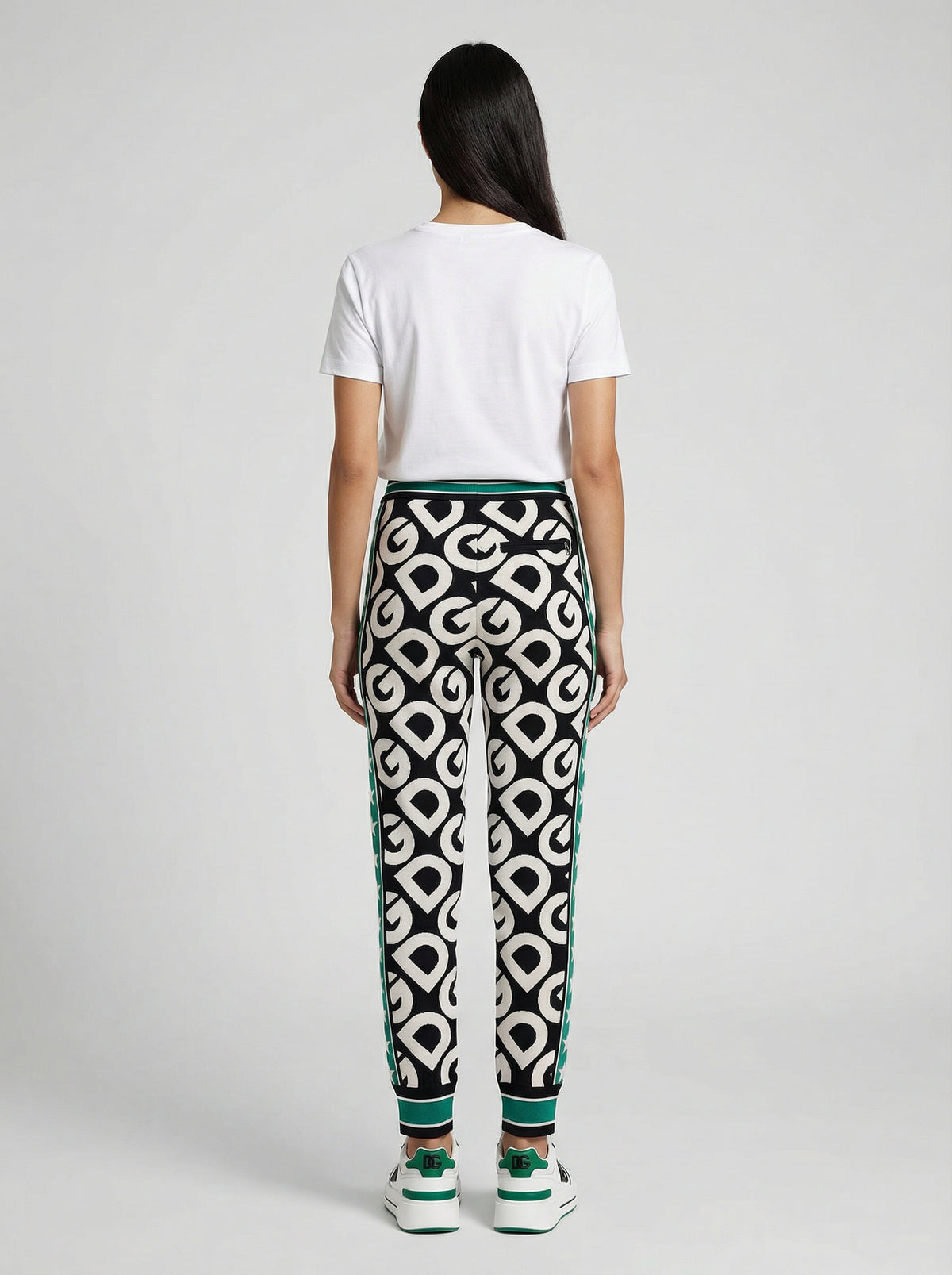 Multicolor Polyamide Joggers (Workout Pants)
