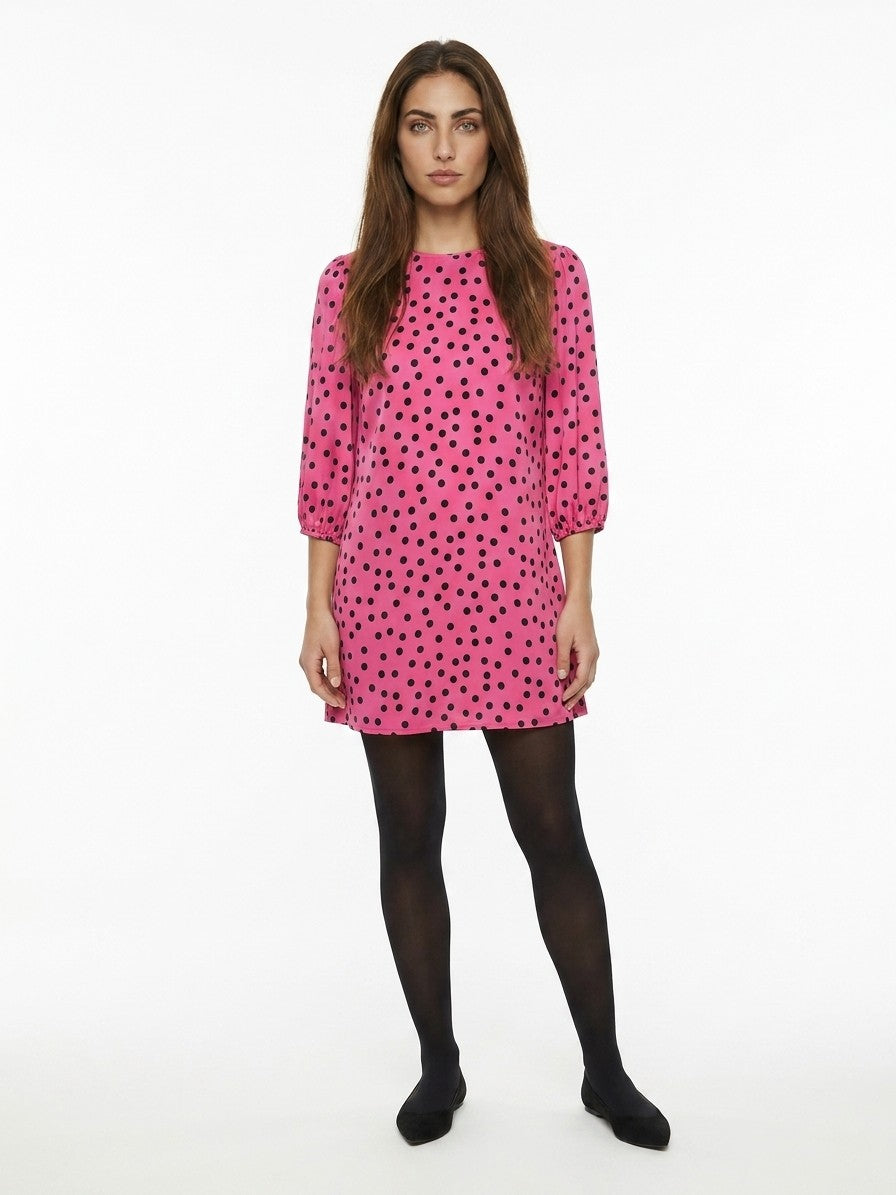 Pink Polyester Blouse
