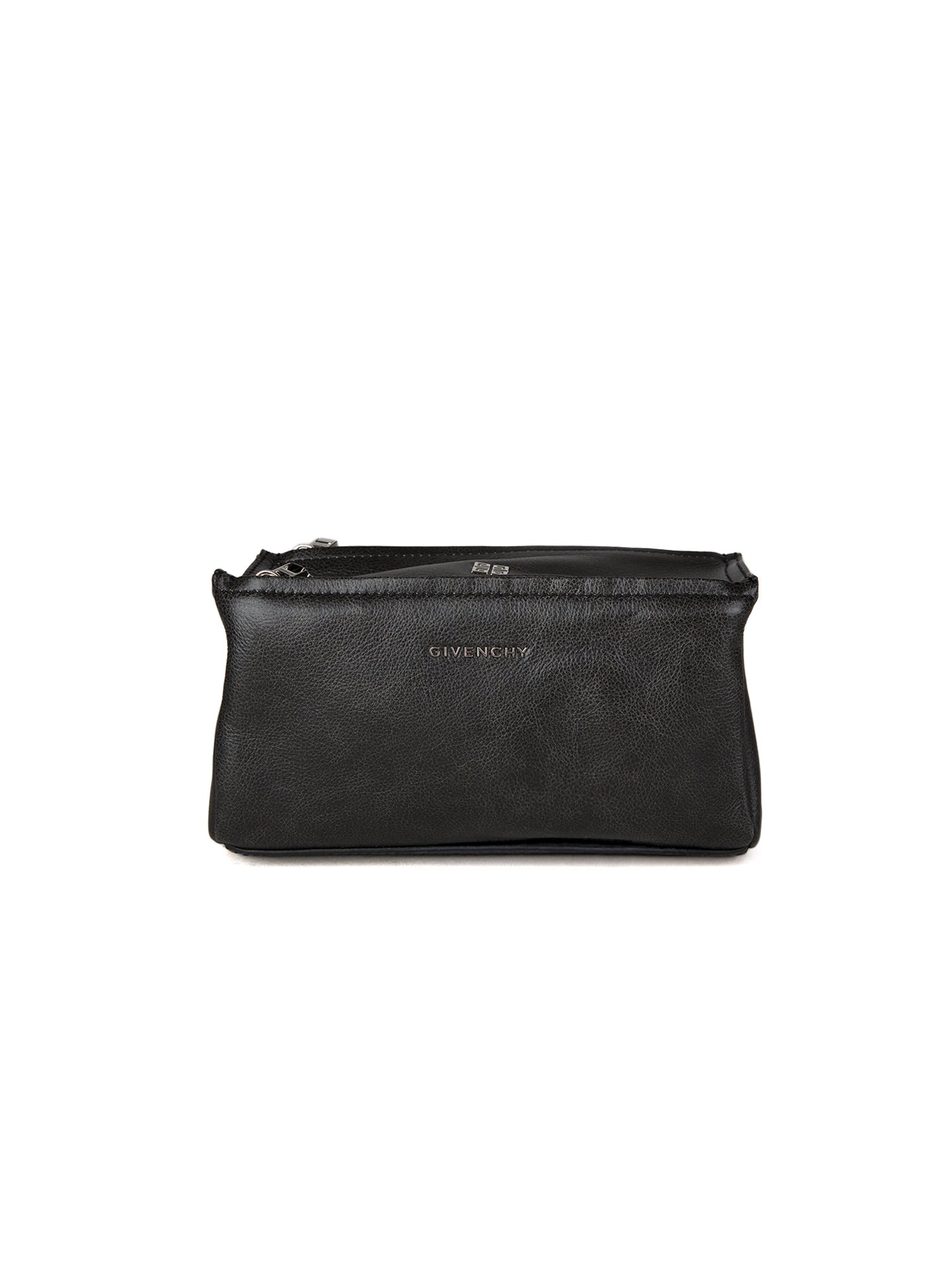 Gray Calfskin Toiletry Bag
