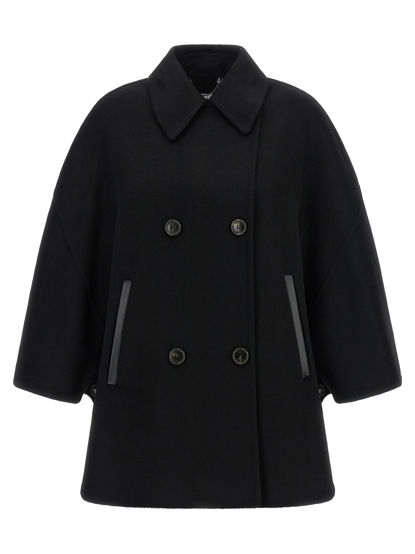Black Cashmere Coat