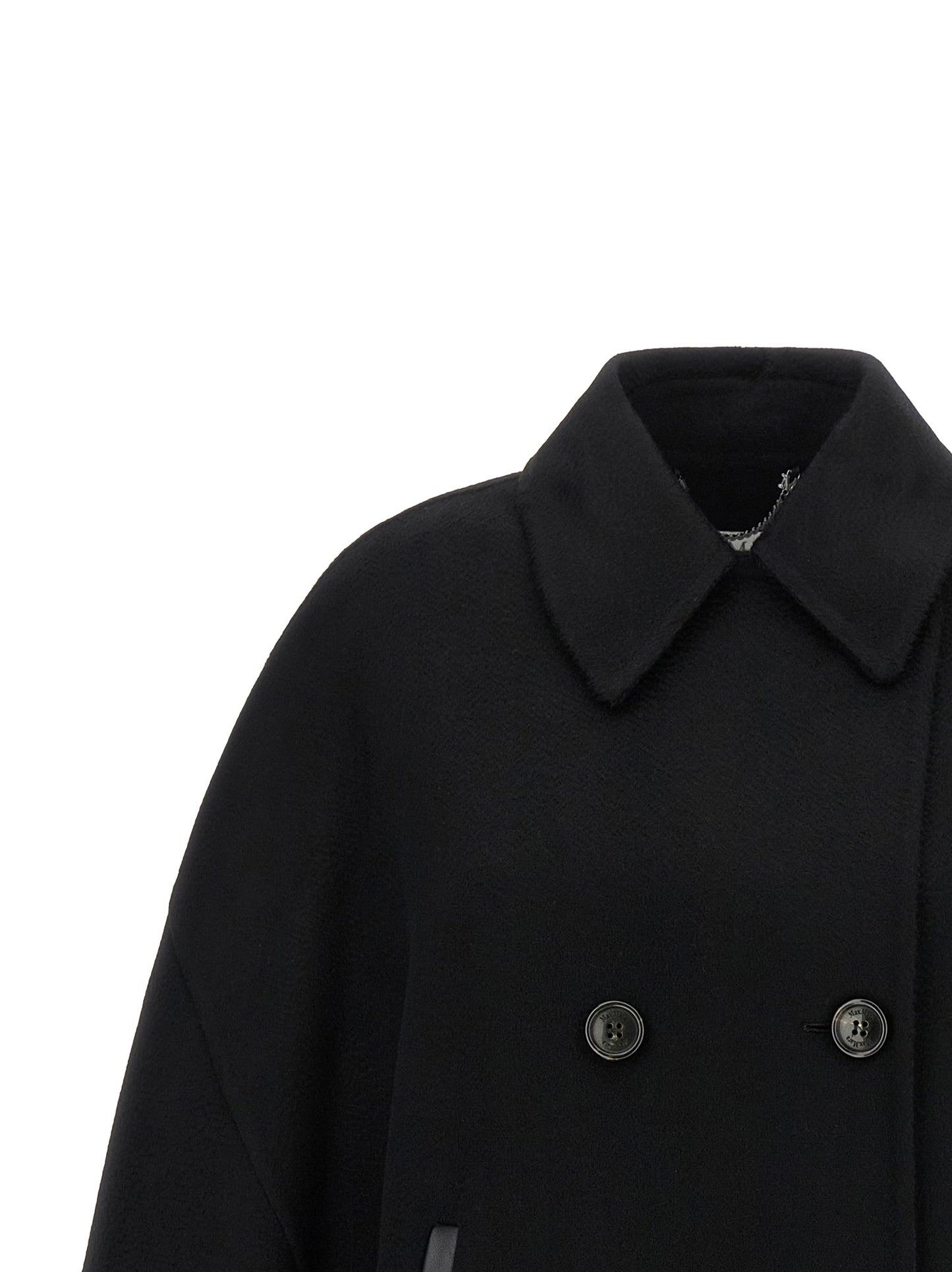 Black Cashmere Coat