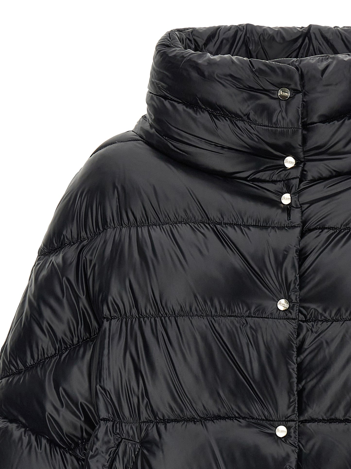 Black Polyamide Coat