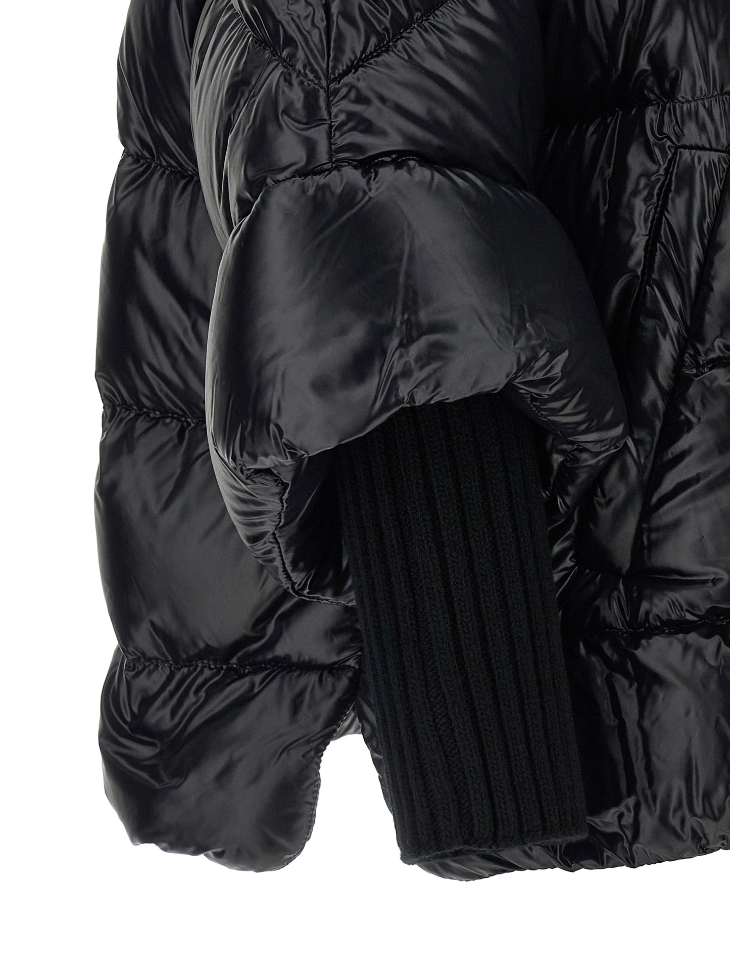 Black Polyamide Coat