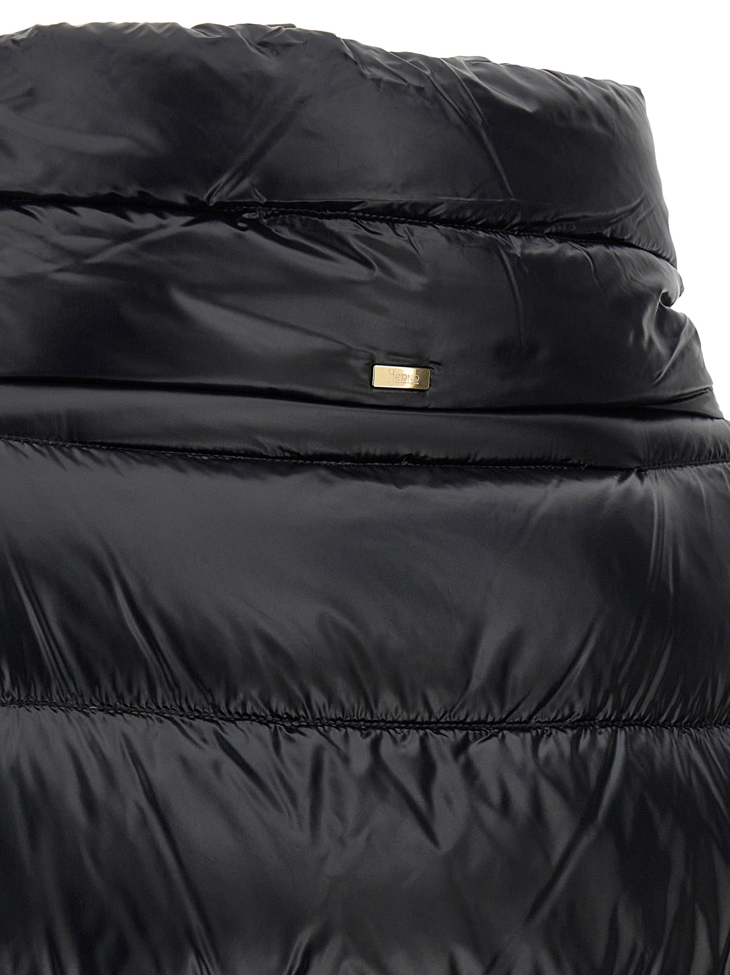 Black Polyamide Coat