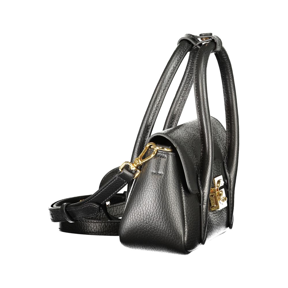 Black Leather Womens Handbag