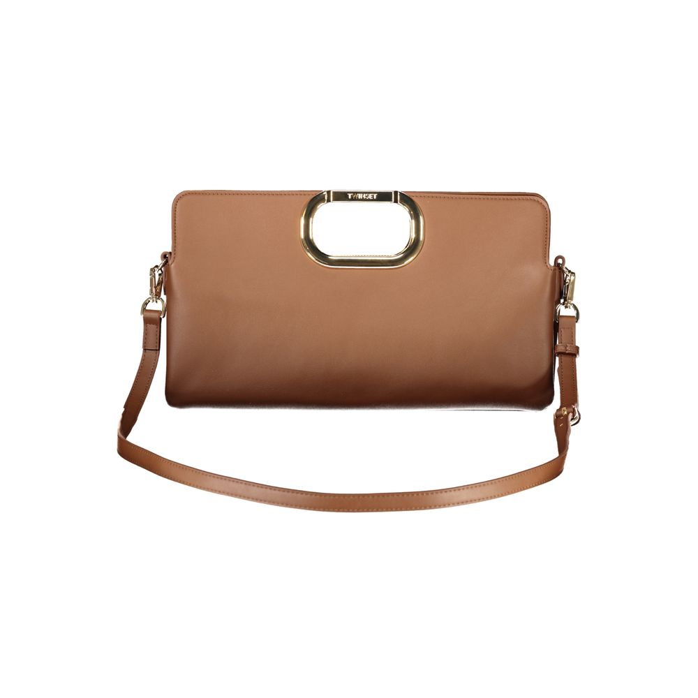 Brown Polyethylene Handbag