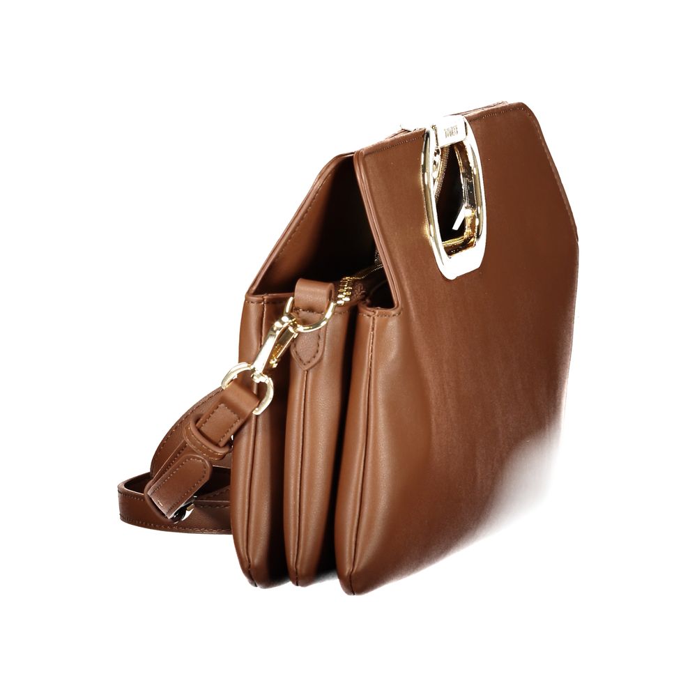 Brown Polyethylene Handbag