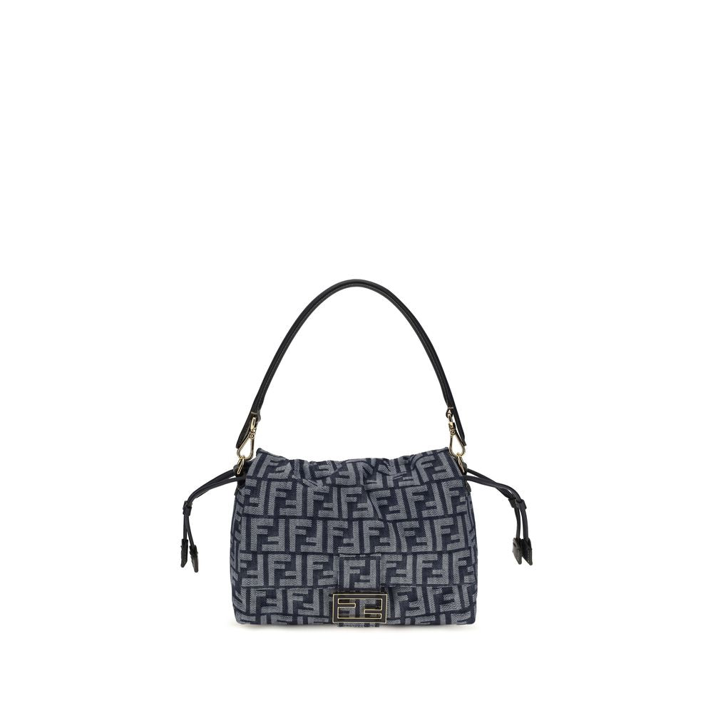 Blue Cotton Shoulder Bag