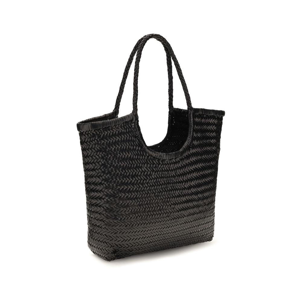 Black Calf Leather Bos Taurus Handbag