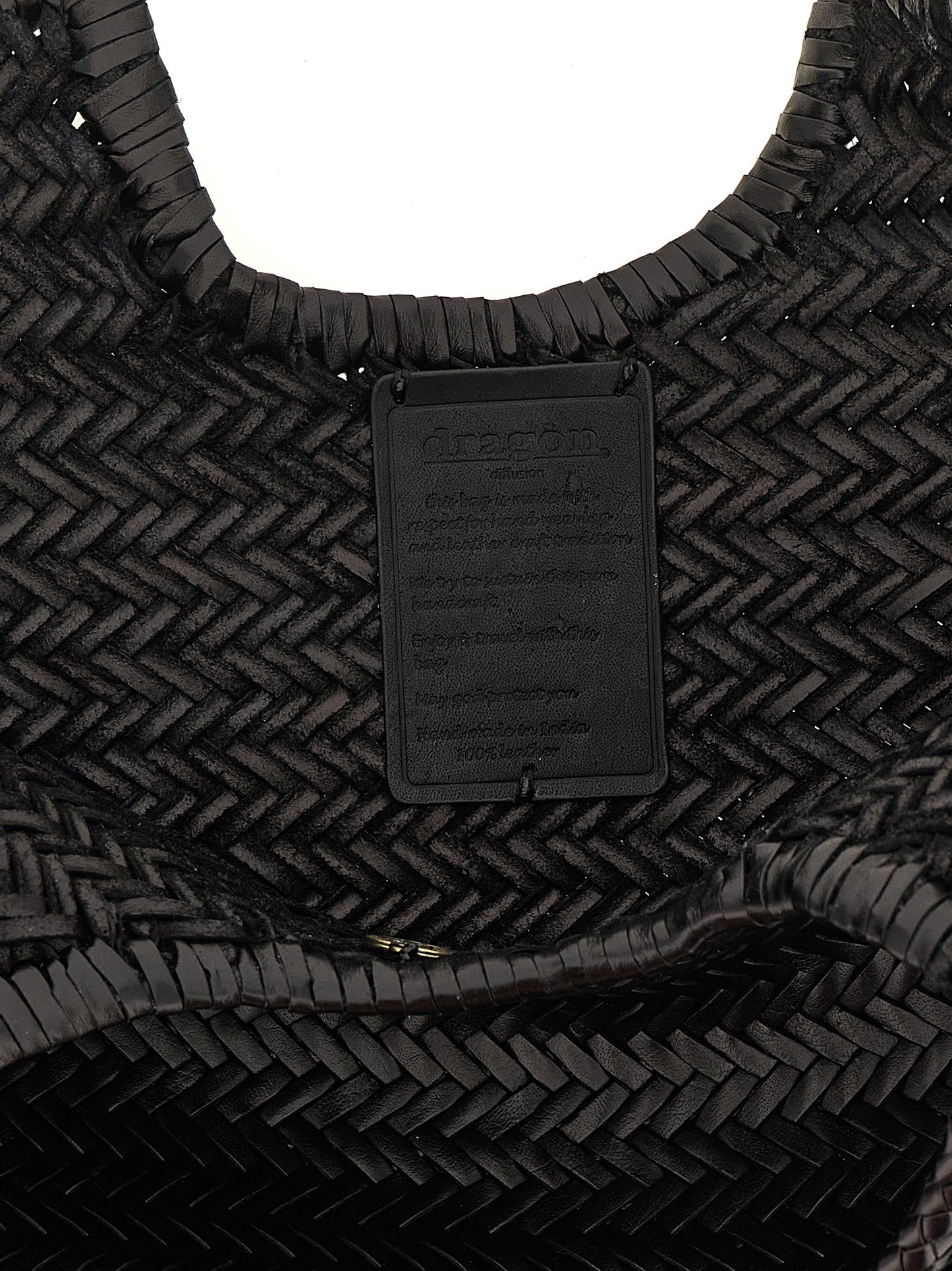 Black Cowhide Shoulder Bag