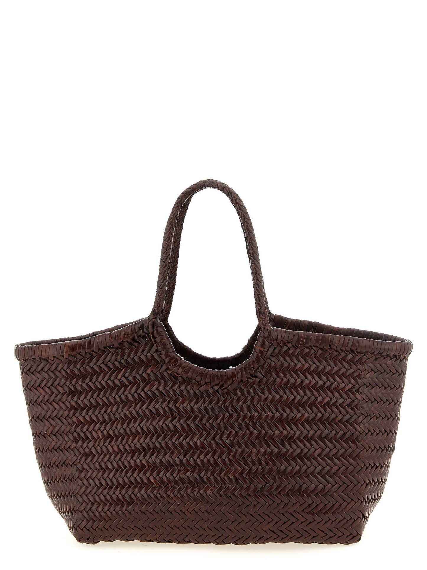 Brown Cowhide Shoulder Bag