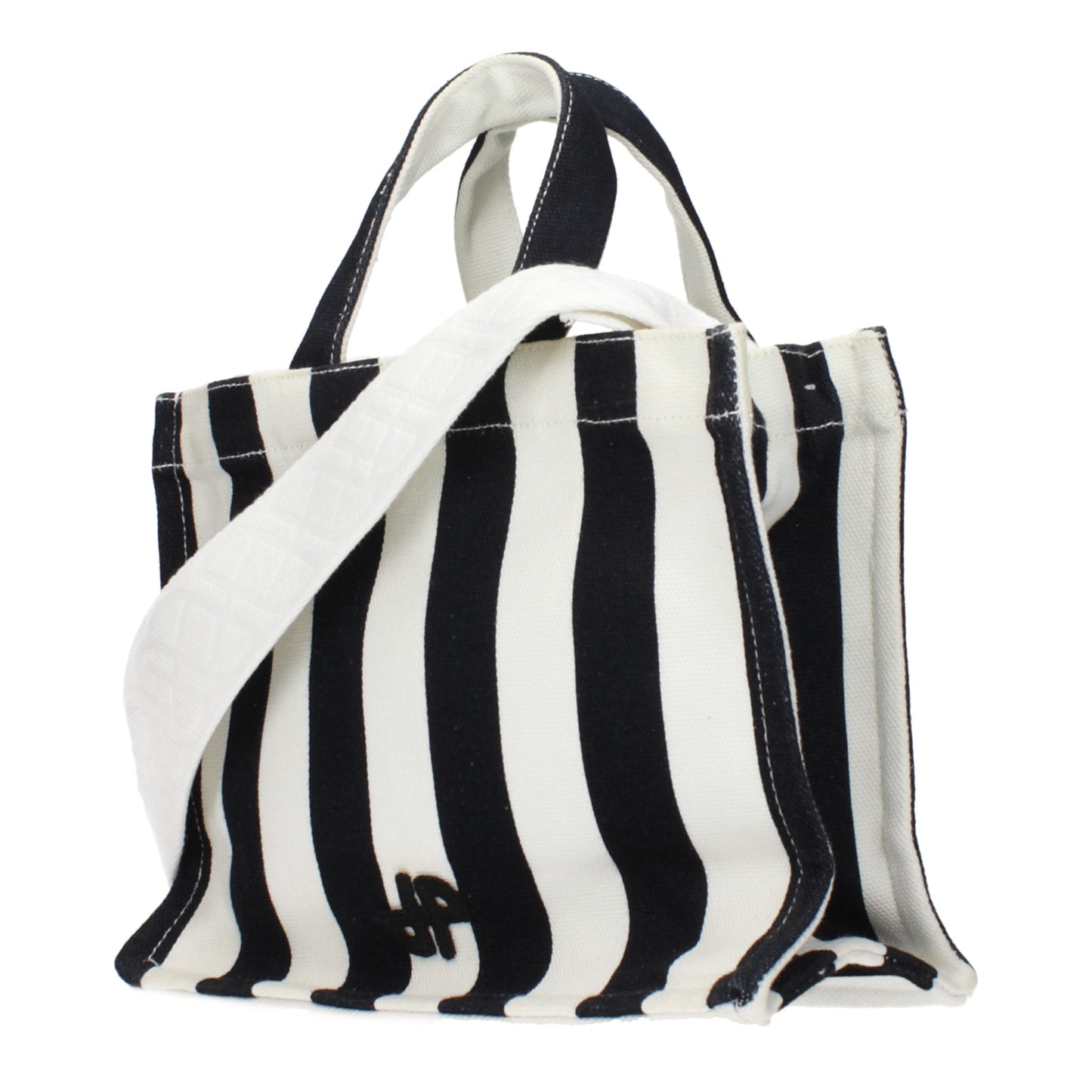 Black Fabric Handbag