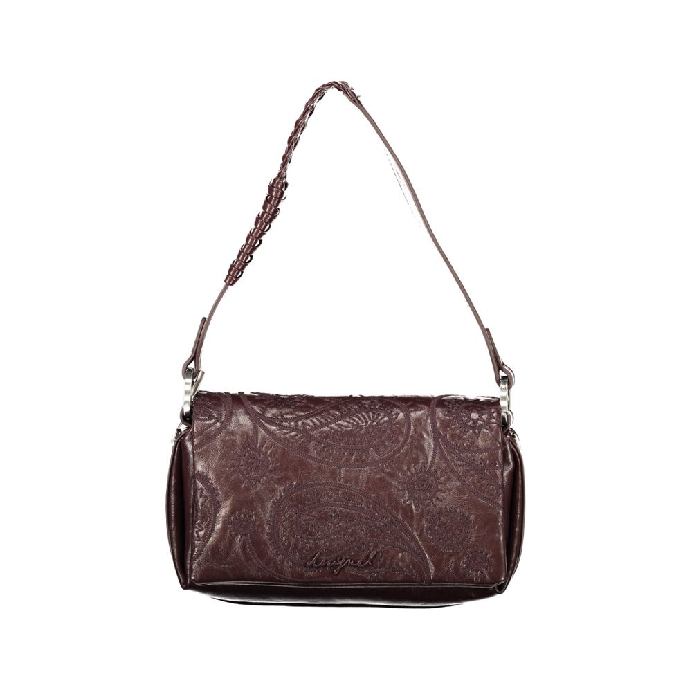 Brown Polyethylene Handbag