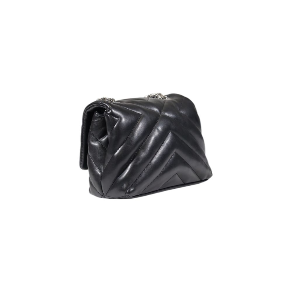 Black Polyester Handbag