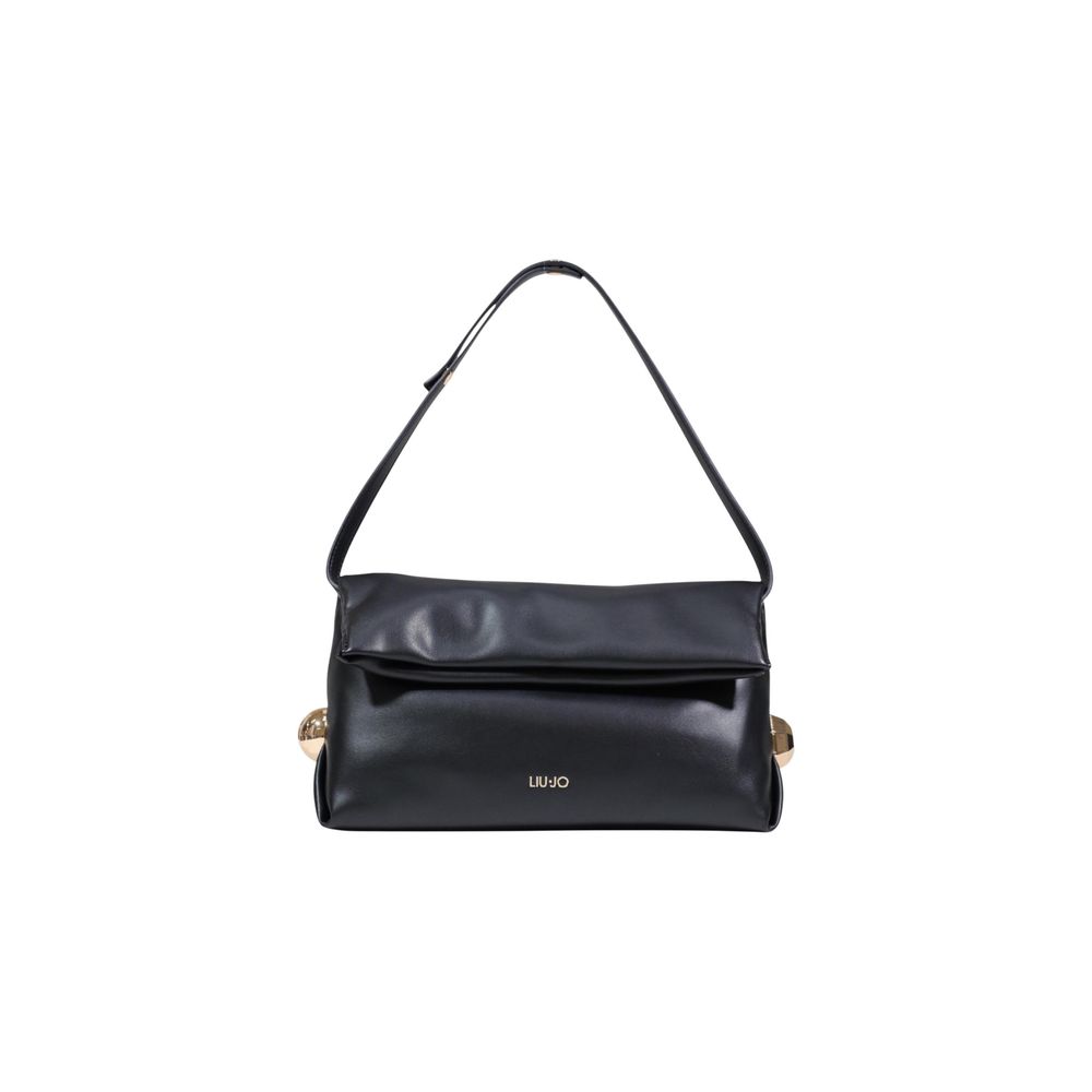 Black Polyethylene Clutch Bag