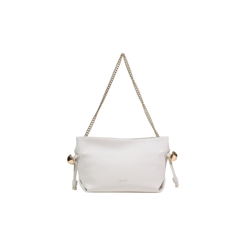 Beige Polyethylene Handbag