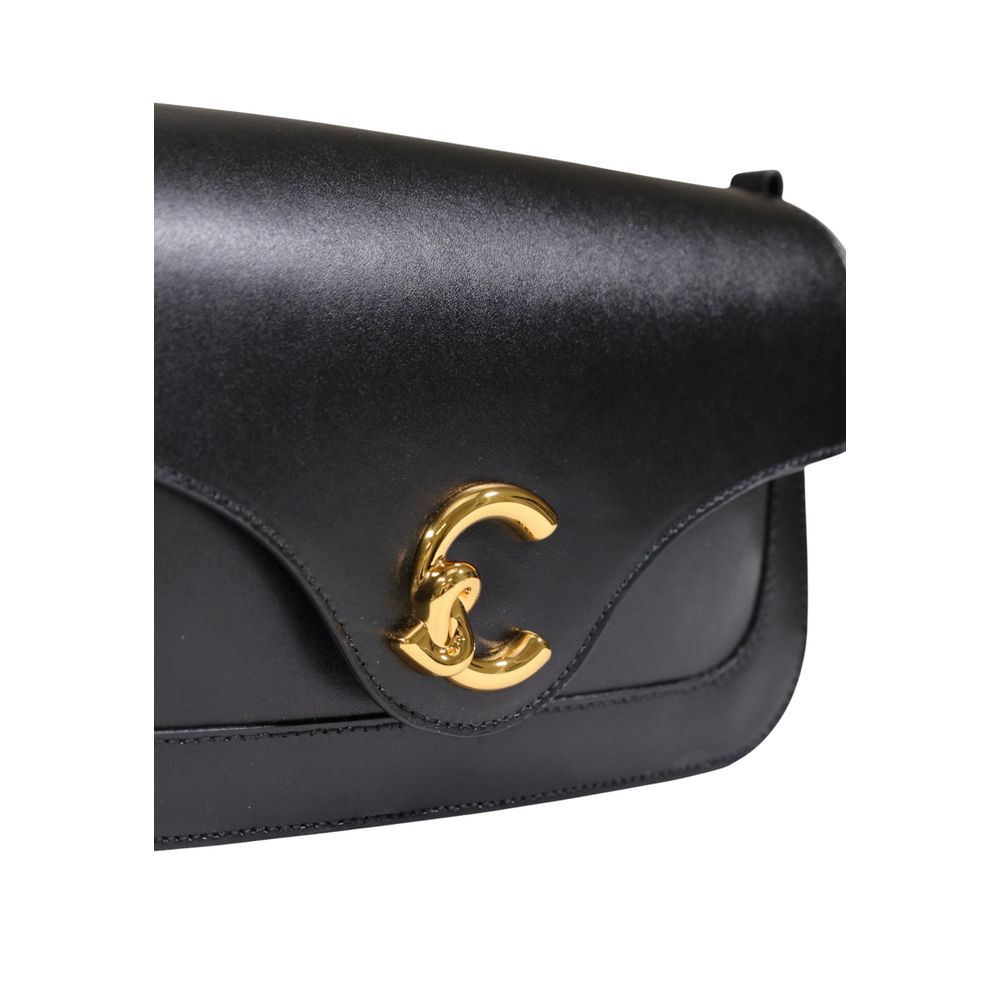 Black Leather Handbag