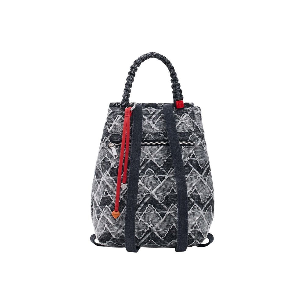 Black Polyester Backpack