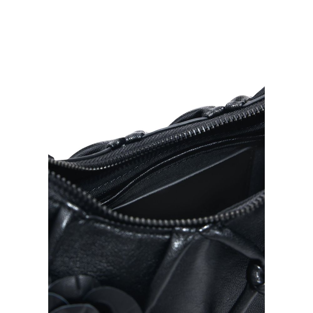 Black Cotton Handbag