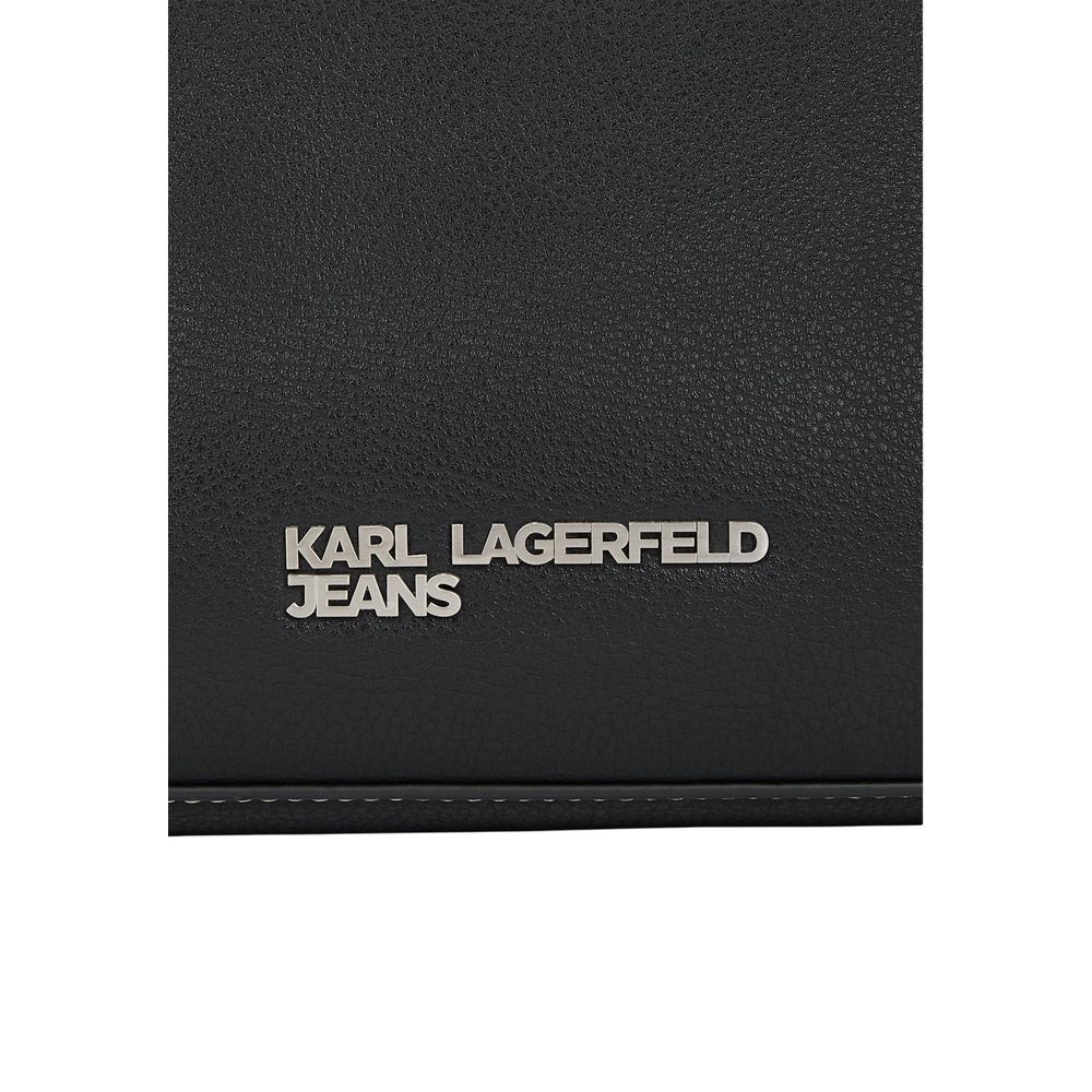 Black Polyethylene Handbag