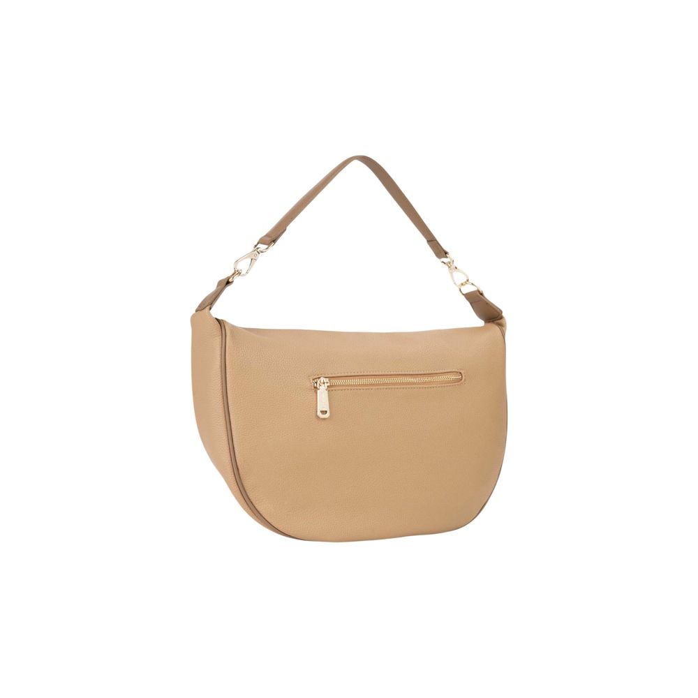 Beige Polyethylene Handbag
