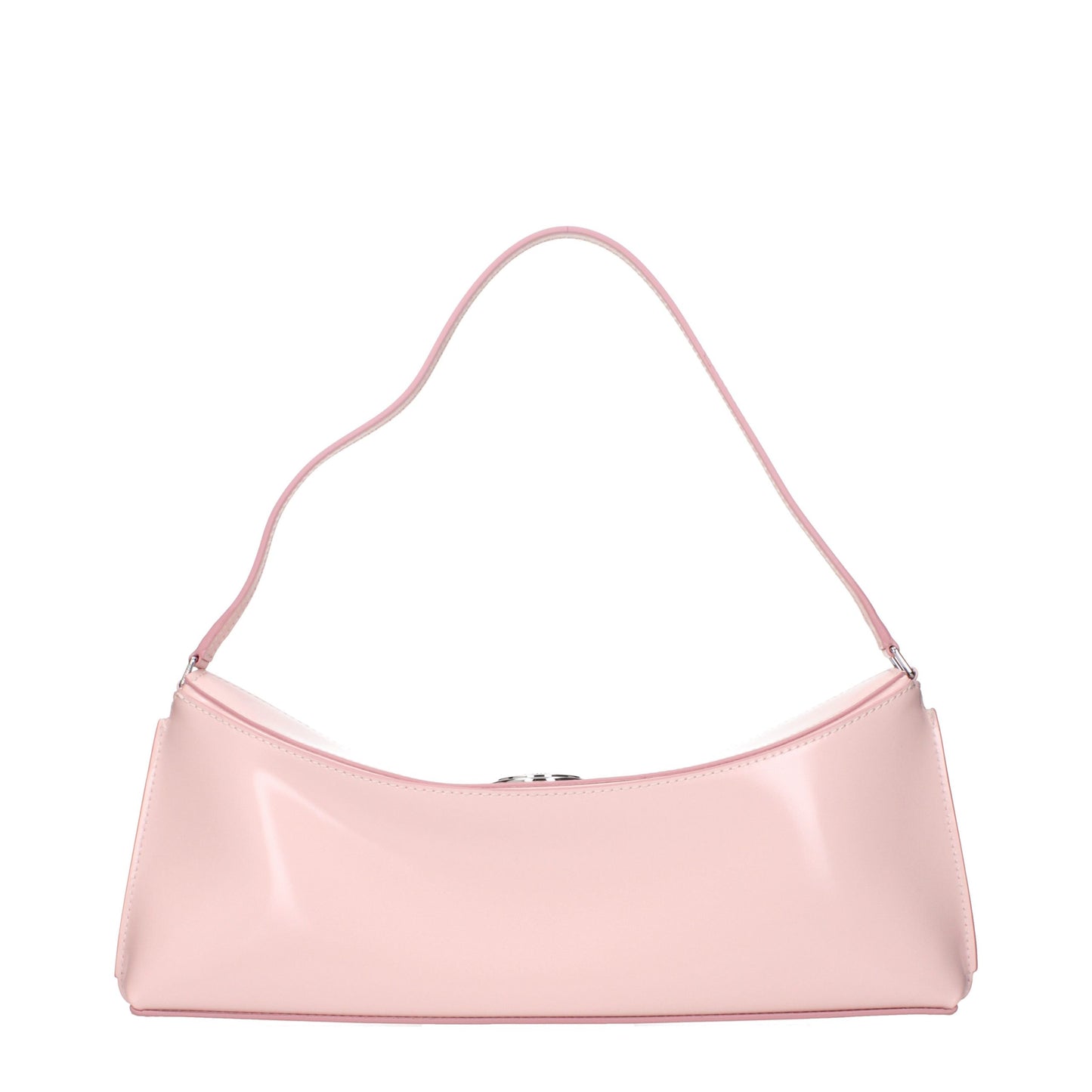 Pink Leather Shoulder Bag