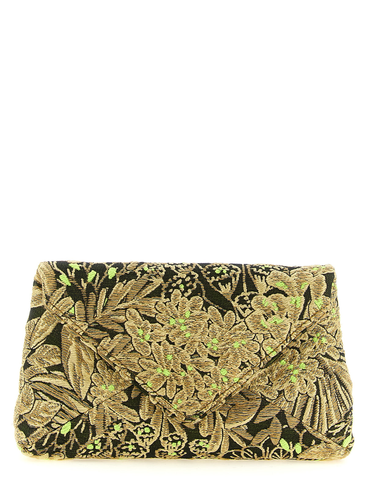 Multicolor Polyester Clutch Bag
