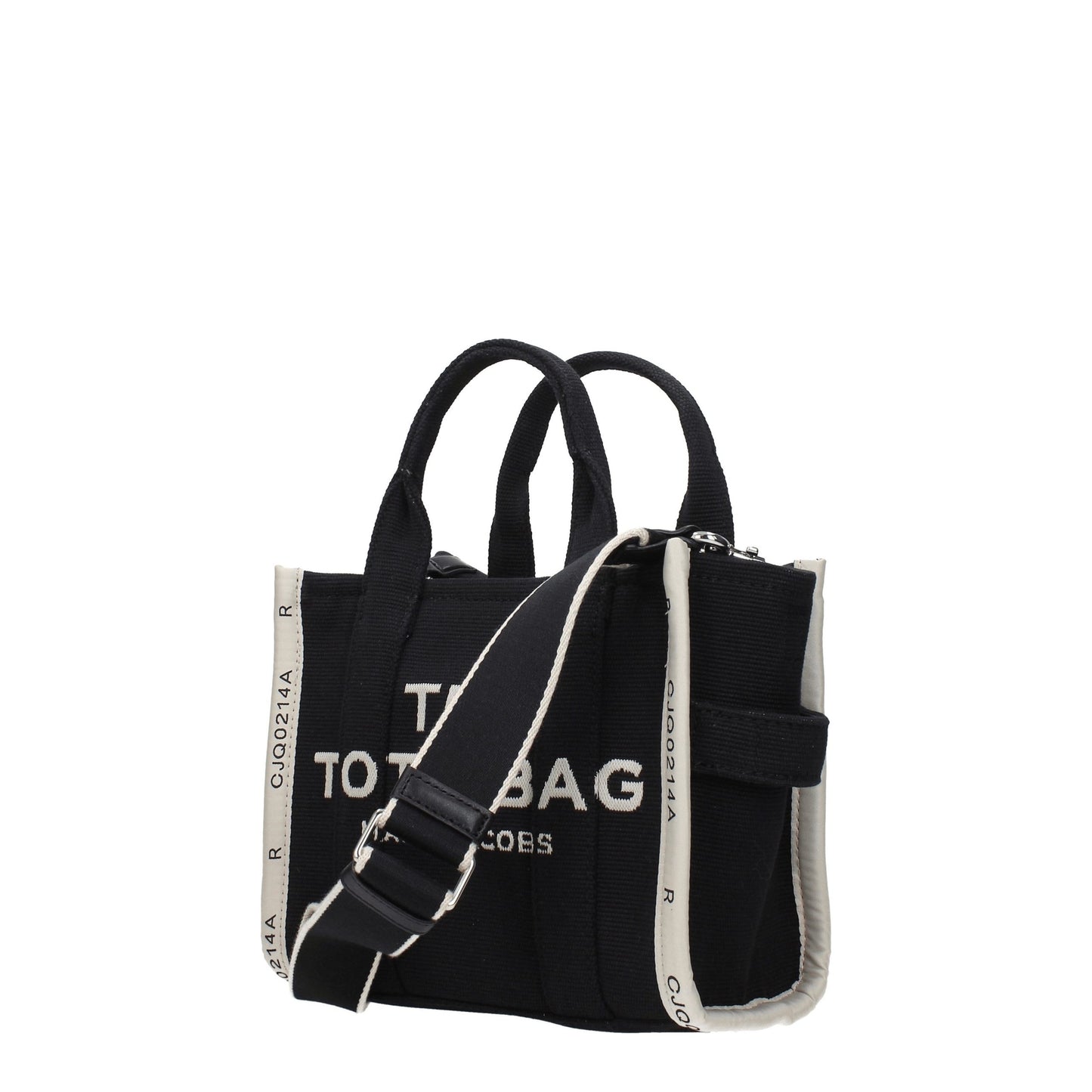 Black Fabric Handbag