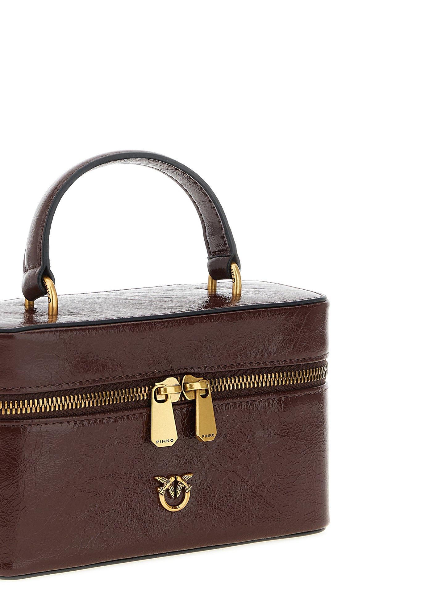 Bordeaux Calfskin Crossbody Bag