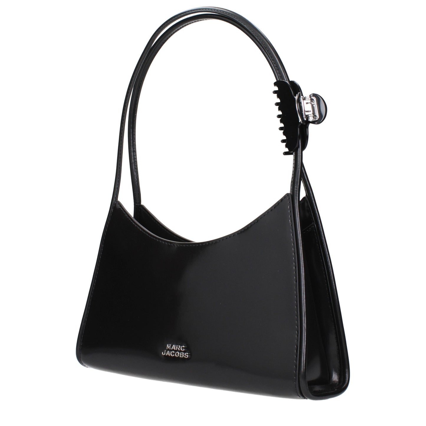 Black Leather Shoulder Bag