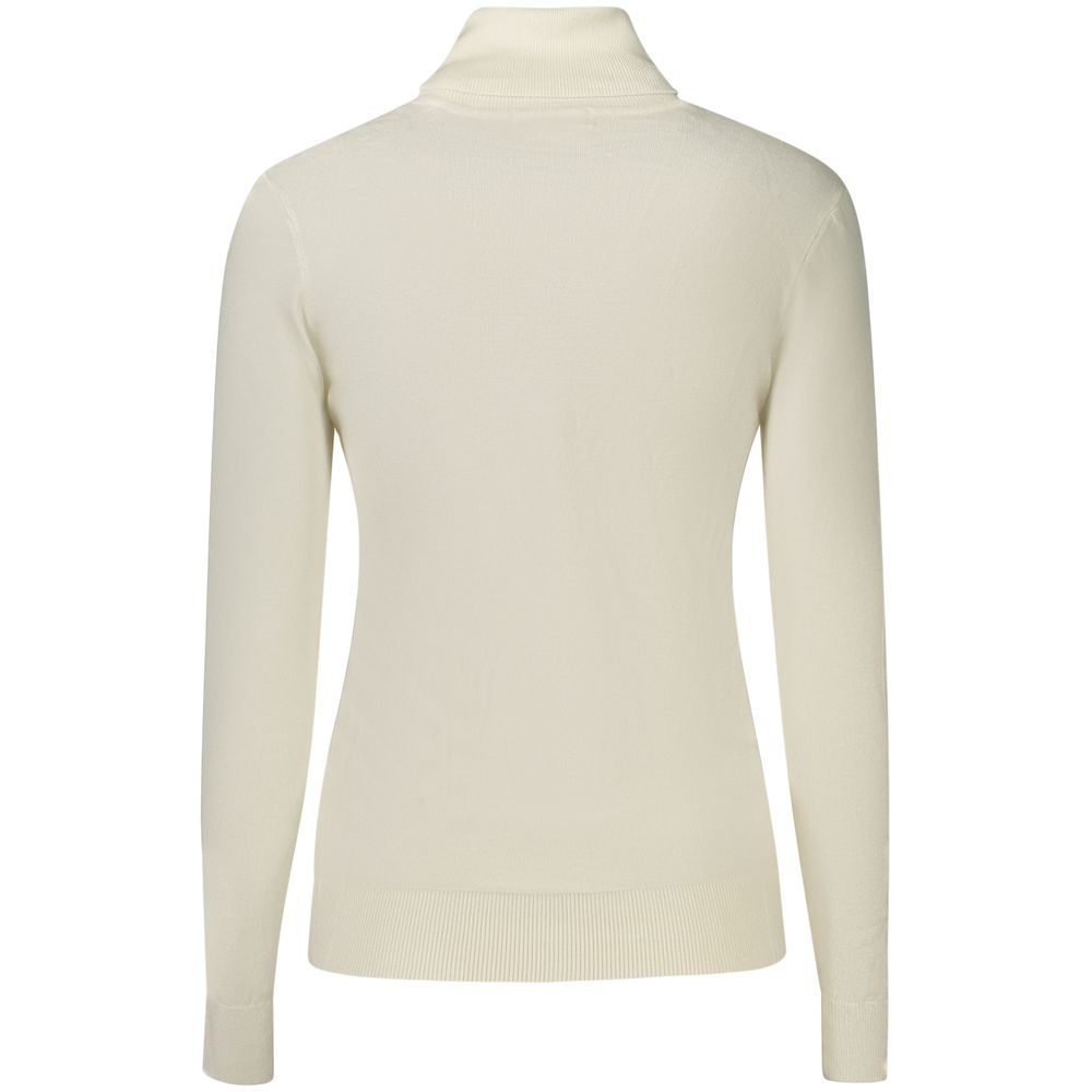 White Viscose Women's Sweater
