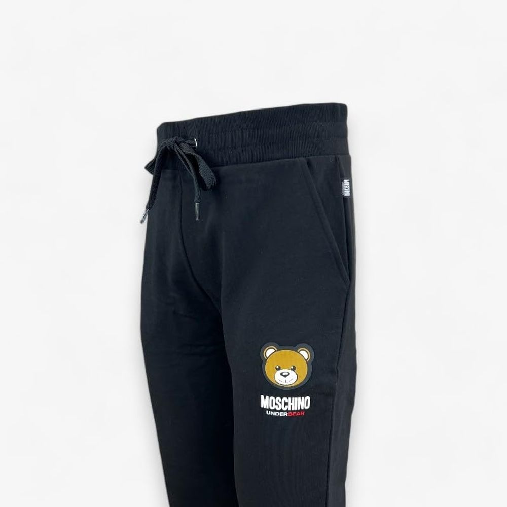 Black Cotton Joggers (Workout Pants)