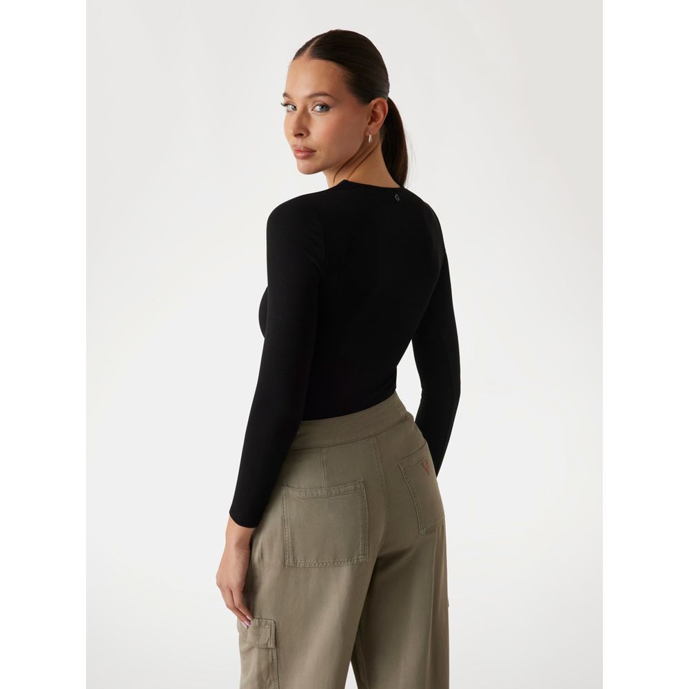 Black Viscose Tank Tops